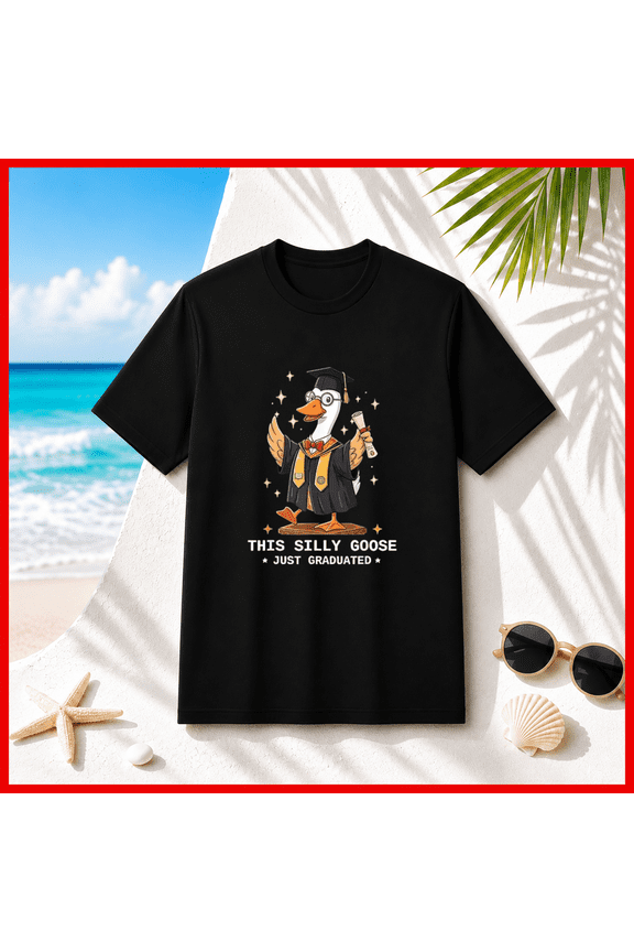 Goose Duck Just Graduated Class Of 2026 Honk Bird Unisex T-Shirt, S-5XL