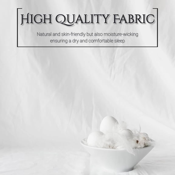 Goose Feather Down Pillows Queen Size Set of 2, Luxury Bed Pillows for Sleeping, Down Surrounded Pillows 2 Pack, Soft & Fluffy for Side, Back Sleepers 20x30 in