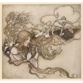 thumbnail image 1 of Goose Girl (Rackham) Poster Print By Mary Evans Picture Libraryarthur Rackham (36 X 24), 1 of 3