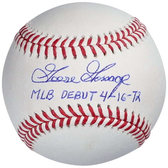 Goose Gossage New York Yankees Autographed Baseball with "MLB Debut 4-16-72" Inscription