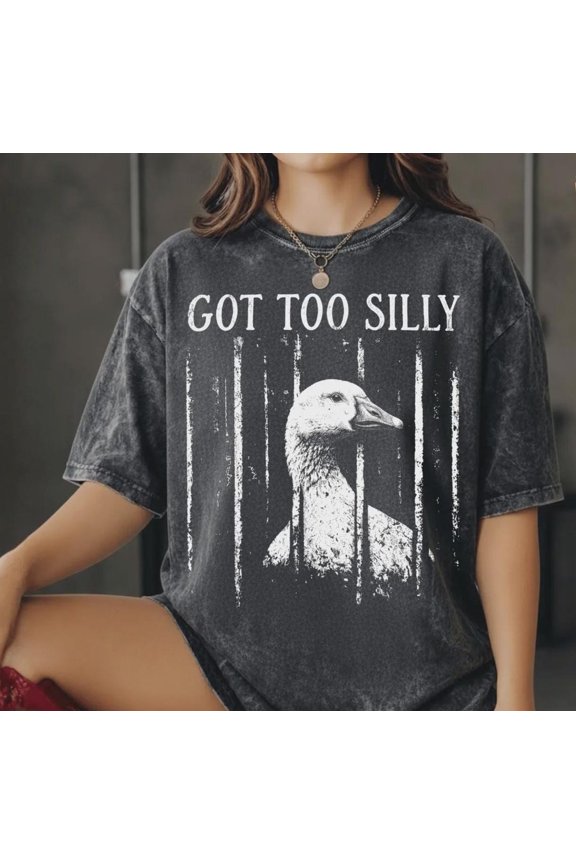 Goose Got Too Oversize Womens Mens T-Shirt All Size S-3XL