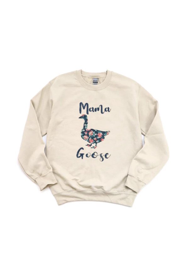 Goose Mama Farm Funny Meme Animal Bird Mother Poultry Sweatshirt, for men & women, up to size 5XL