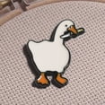 thumbnail image 1 of Rkxzt Thread Racks Metal Goose Ornaments Needle Minder Magnetic Sewing Tool Cross Stitch Pin Holder for Embroidery and Craft Use White metal, 1 of 8