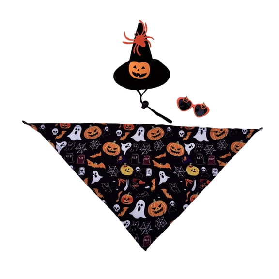 Goose Outfit Set Halloween Porch Decor Includes Bandana Hat Glasses 3 Pack No Goose Included