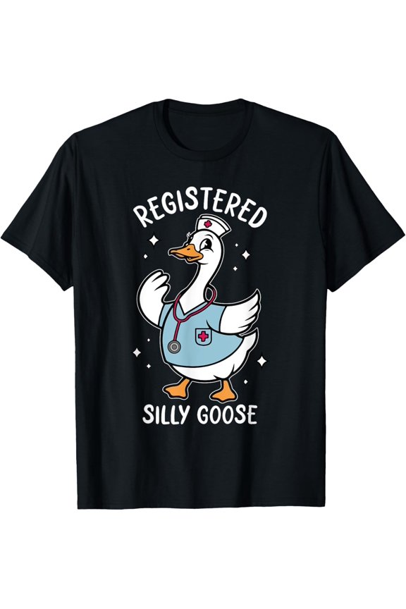 Goose Registered Nurse Animal Lover Rn Nurses Day T Shirt