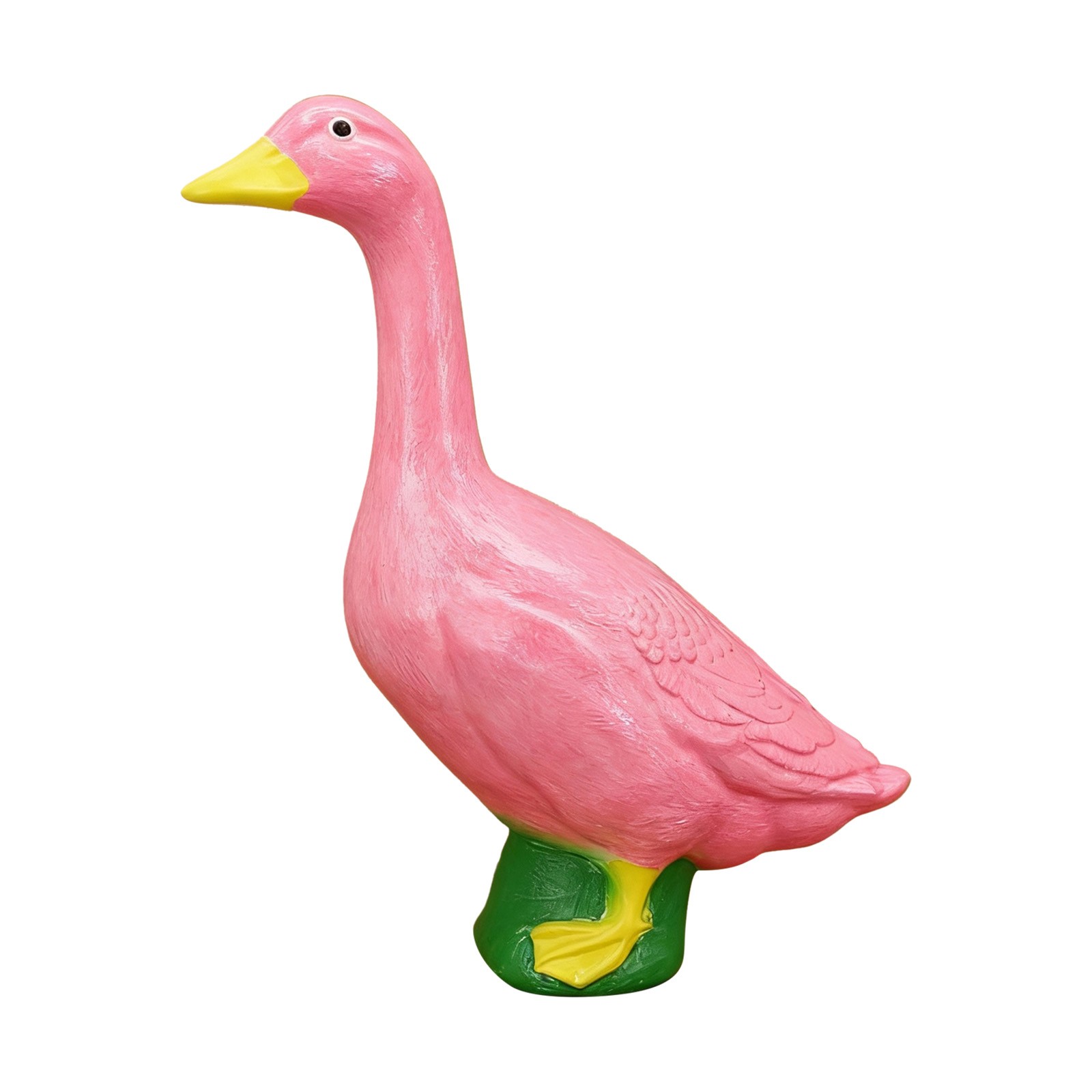 Goose Statue, Large White Geese Garden Statues, Resin Porch Goose Wild ...
