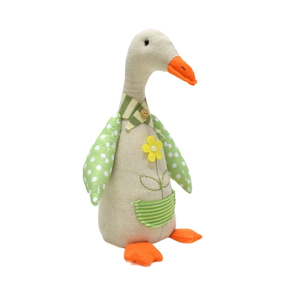 Goose Stuffed Animal, 9.84 Inch Soft Goose Doll Plush Toy Hugging Pillow, Cute Duck Stuffed Animal, Goose Stuffed Plush Toys Gifts for Kids Baby Shower Birthday Party