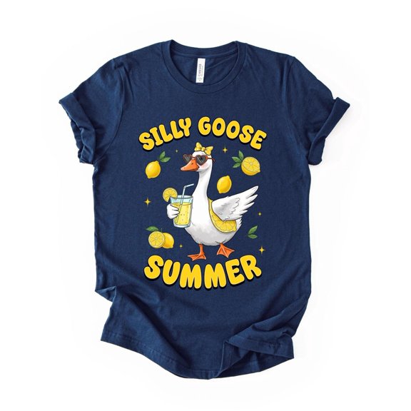 Goose Summer Lemon Shirt | Goose Tee | Preppy Summer Aesthetic | Cute Summer Vibes Tee Tshirt All Size S-5XL