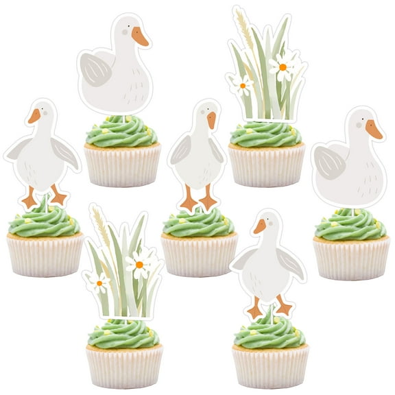 Goose Theme Birthday Garland Duck Baby Shower Banner Farm Themed Birthday Party Decor Farm Animal Baby Shower Birthday Party Garland for Kids Girls Boys 1st 2nd 3st Birthday Baby Shower Party