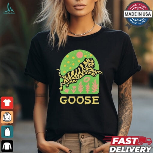 Goose Tour September 2025 Tiger New t shirt