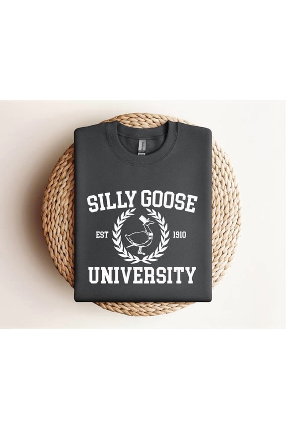Goose University Crewneck Sweatshirt: Unisex Shirt