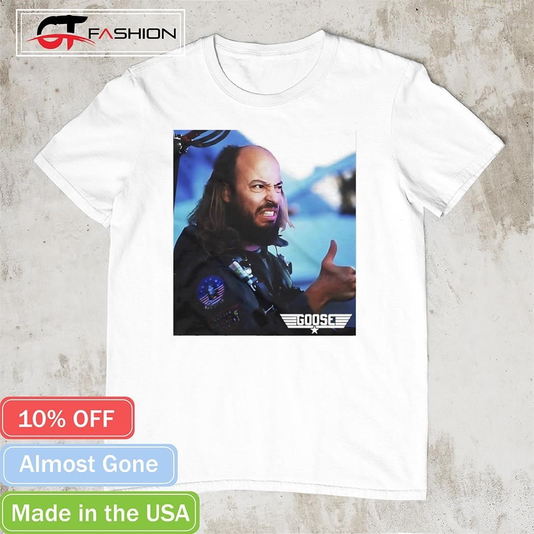 Goose Wayne Goose Top Gun Picture Shirt