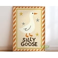 thumbnail image 1 of Goose Whimsical Animal Wall Art Print, Unframed Paper Poster 11x14in, 1 of 4