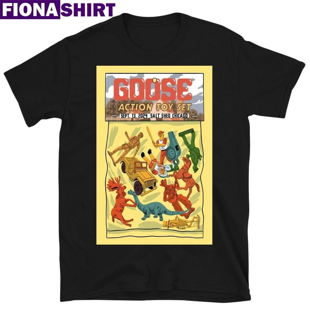 Gooseatthesaltshedinchicagoilseptember132024postershirt