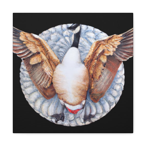 "Goose in Flight Splendor" - Canvas