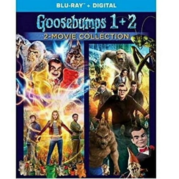Goosebumps 1 & 2: 2-Movie Collection (Blu-ray + Digital Copy Sony Pictures)