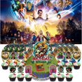 thumbnail image 1 of Goosebumps Party Decorations Paper Plates Tableware Banner Backdrop Balloons Birthday Decor Cake Topper Fans, 1 of 7