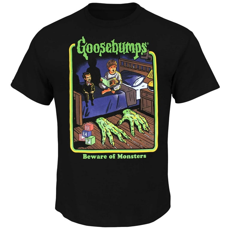 Goosebumps-Beware Of Monster-Goosebumps Bedtime Retro Scary Goosebumps-Beware Of Monster-Goosebumps Bedtime Retro Scary