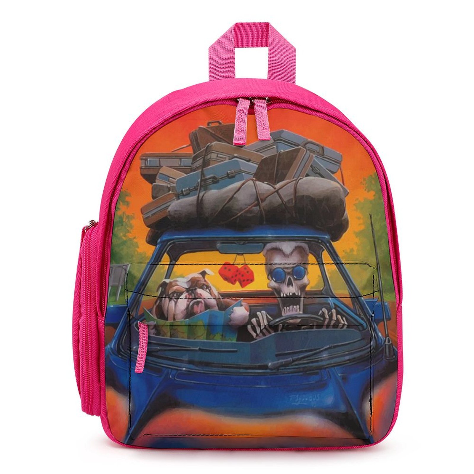 Goosebumps Casual Daypacks Simple Shoulder Bag Rucksack Travel Backpack ...