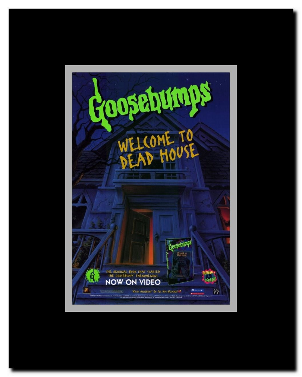 Goosebumps Framed Movie Poster