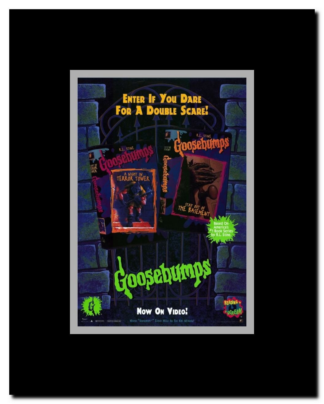 Goosebumps Framed Movie Poster
