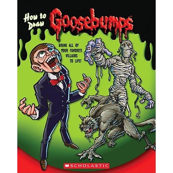 Pre-Owned Goosebumps: How to Draw Goosebumps (Paperback) 0545248957 9780545248952