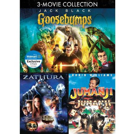 Pre-Owned Goosebumps / Jumanji / Zathura (Dvd) (Good)