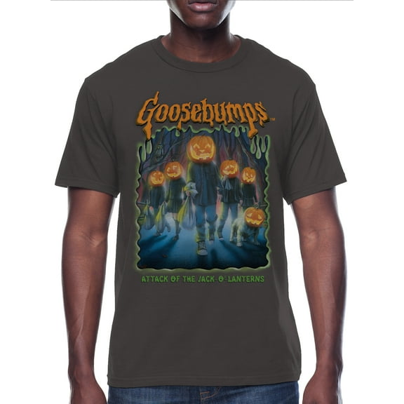 Goosebumps, Men's & Big Men's Halloween Graphic Tee, Sizes XS-3XL