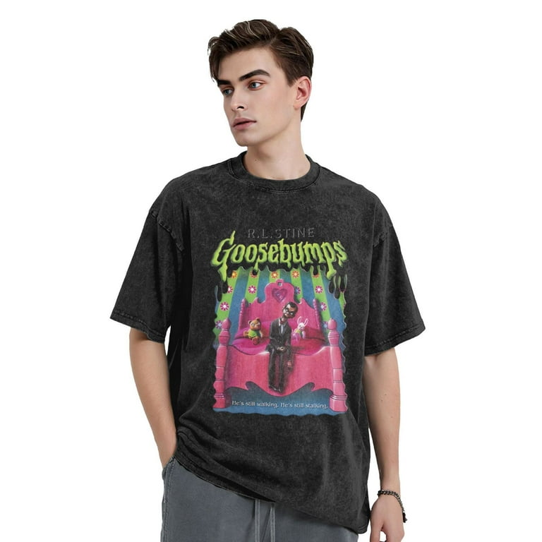 Goosebumps Men s Vintage Oversized T Shirts Walmart