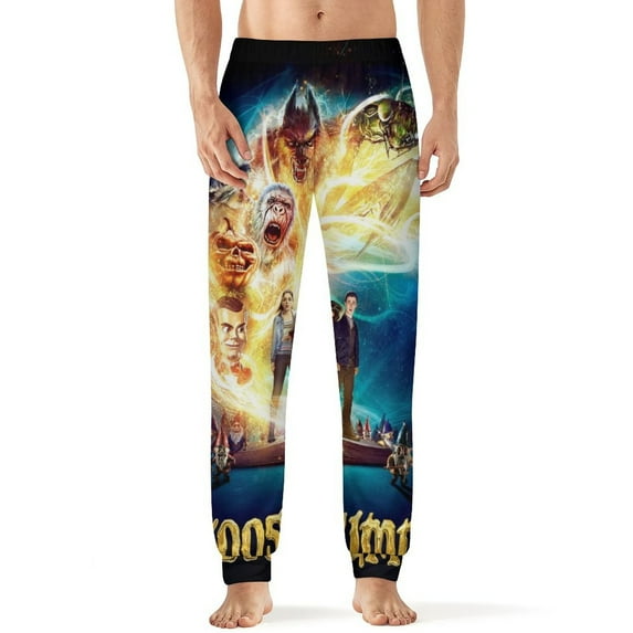 Goosebumps Mens PJ Pajama Pants Bottoms Lounge Pants Sleepwear PJs with Pockets
