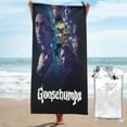 thumbnail image 1 of Goosebumps Microfiber Oversized Lightweight Beach Towel 27.5"x55" Sand Free Large Towels Travel Swim Pool Yoga Gym Camping for Adults Women Men Beach Essentials Accessories Vacation Gift, 1 of 7