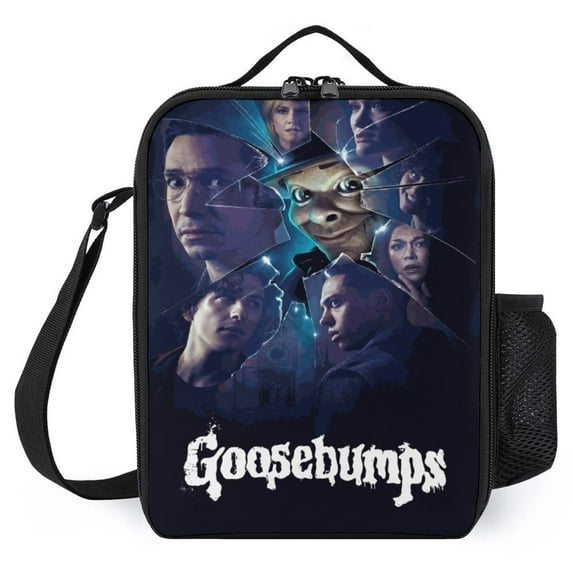Goosebumps Portable Lunch Bag, Insulated Lunch Box Reusable Lunch Totes Bag For Camping Hiking Travel Picnic