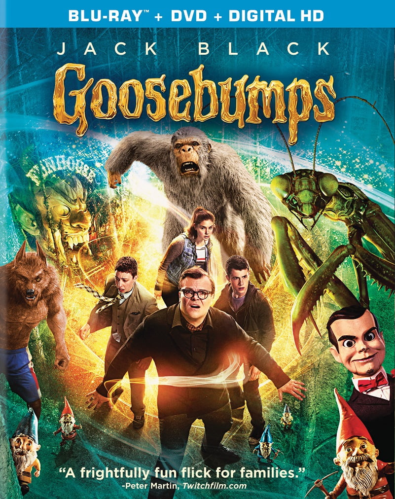 Goosebumps Standard Definition Widescreen (Blu-ray + DVD)