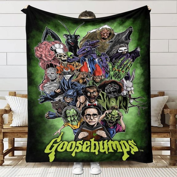 Goosebumps Throw Blanket Gifts for Fans Lover Girls Boys Women Present Hoodie Him Bed 30"x40"