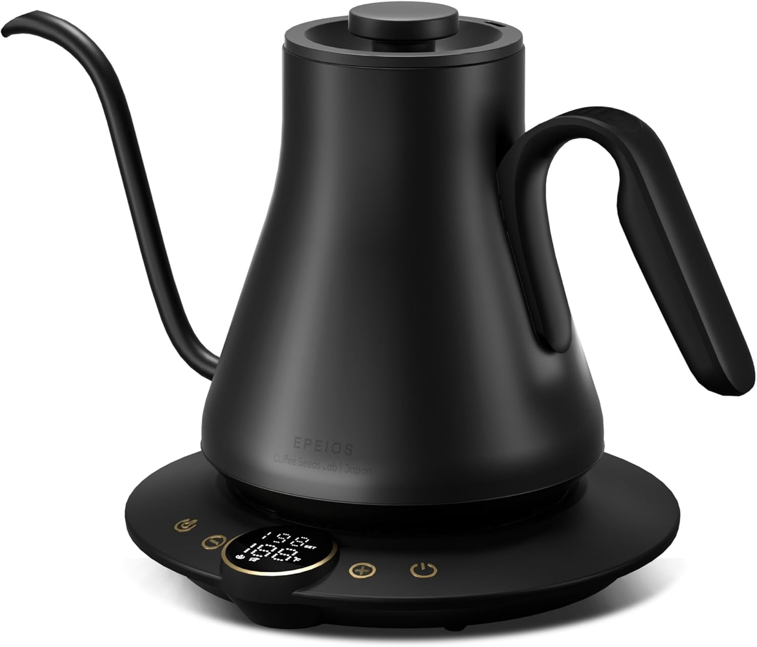 Gooseneck Electric Kettle with ±1℉ Temperature Control for Pour Over ...