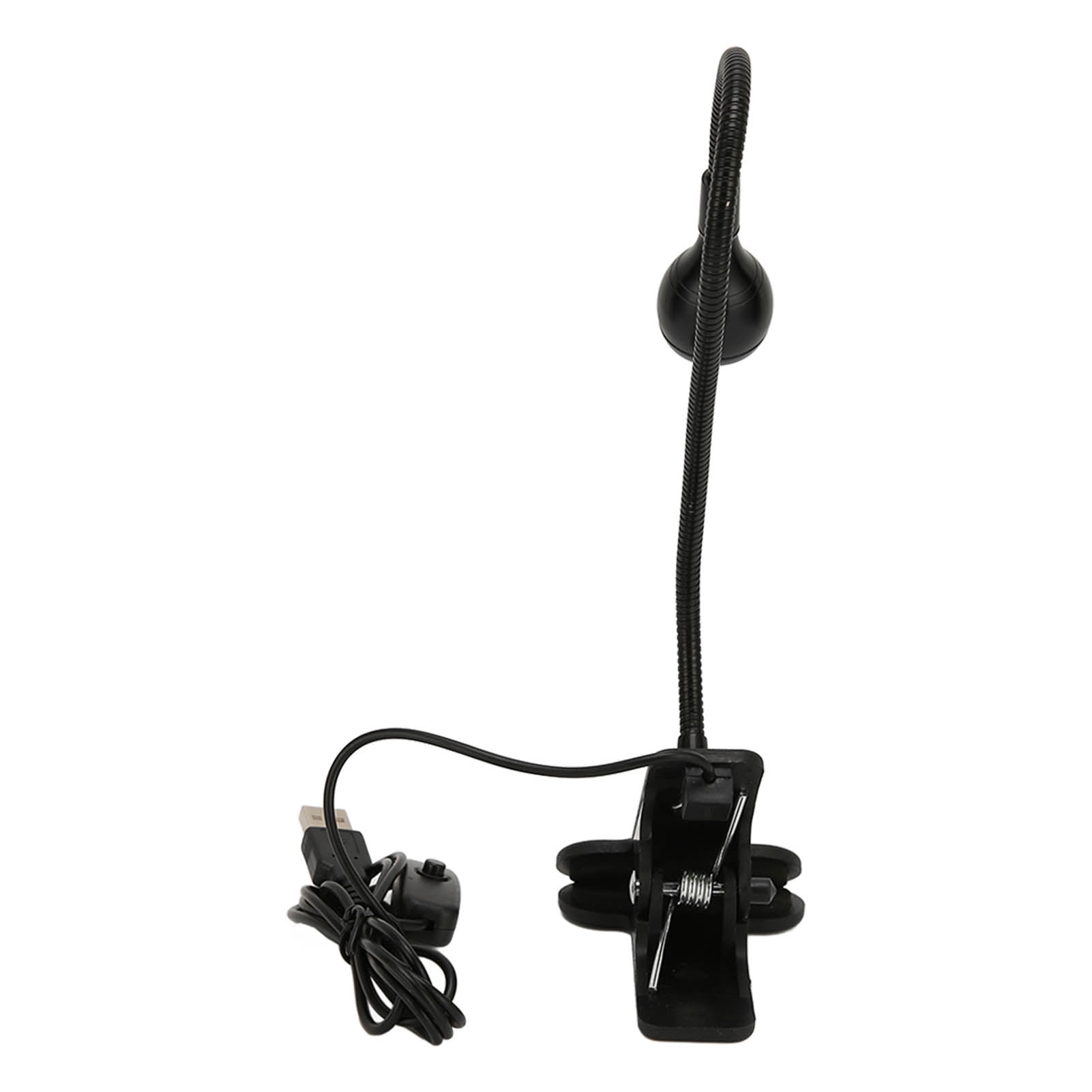 Gooseneck Flexible LED Desktop Lamp Clip On Light Reading Lights