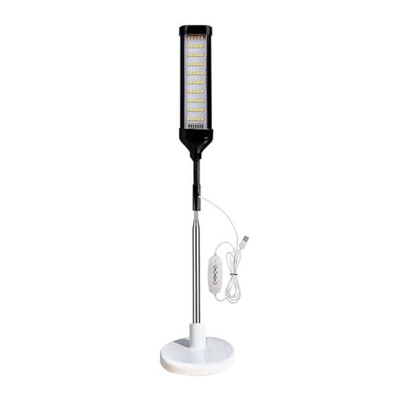 Gooseneck Full Spectrum Small Grow Lamp for Indoor Seedling Succulent, USB Powered Plant Growing Light Bulb
