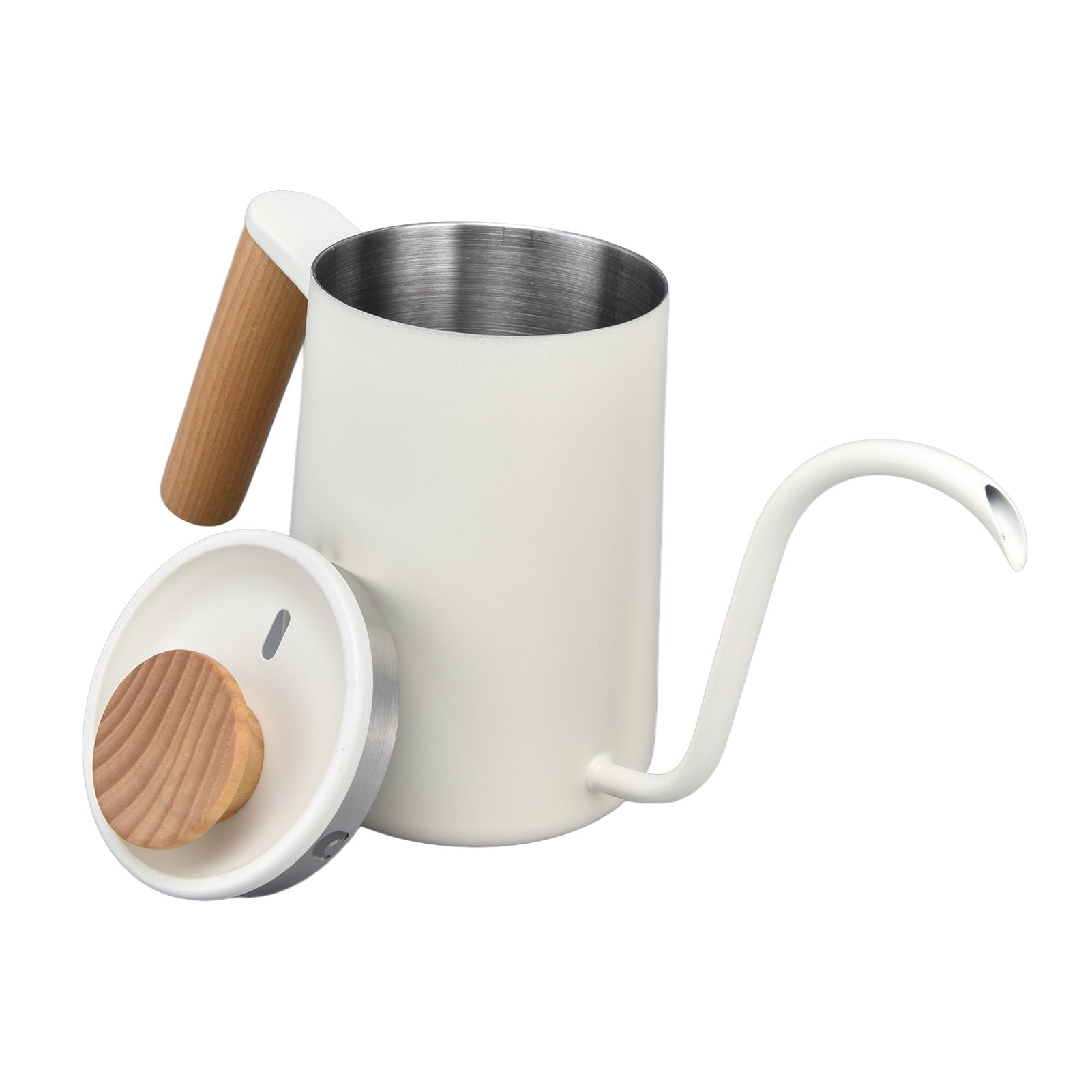 Gooseneck Kettle, 350ml/600ml Stainless Steel Pour Over Kettle