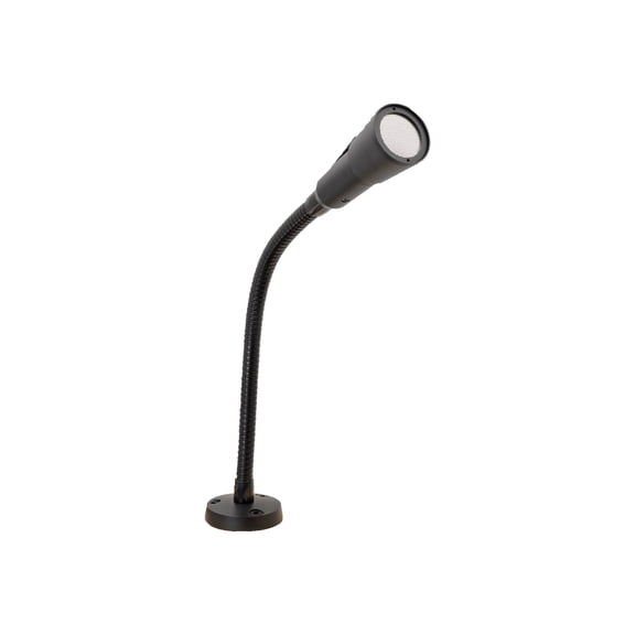 Gooseneck Microphone,Black,Sz 16 1/4 In MGS1