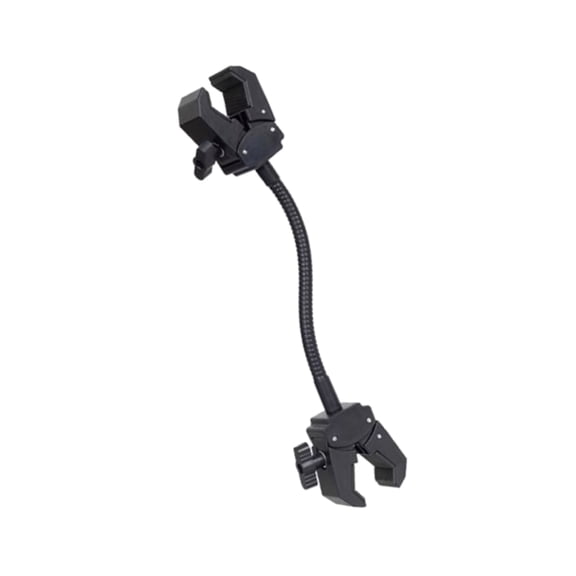 Gooseneck Microphone Stand 28cm/35cm/48cm Flexible Arm Clamp Mount for Mic