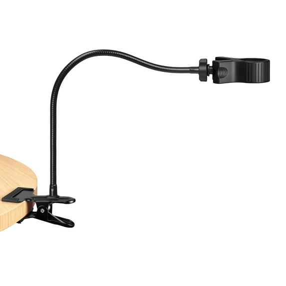 Gooseneck Microphone Stand with Clamp Flexible Adjustable Desk Arm with Microphone Clip for Music Recording Equipment