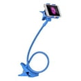 thumbnail image 1 of Gooseneck Phone Stand Long Arm Flexible Cell Phone Holder With Fixed Clip Hands-Free Lazy Bracket(Blue), 1 of 6