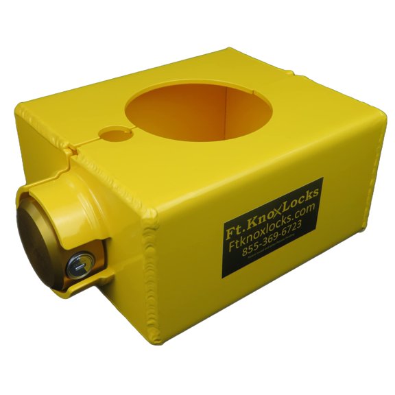 Gooseneck ROUND TUBE Lock includes Cobra-Sidewinder puck lock