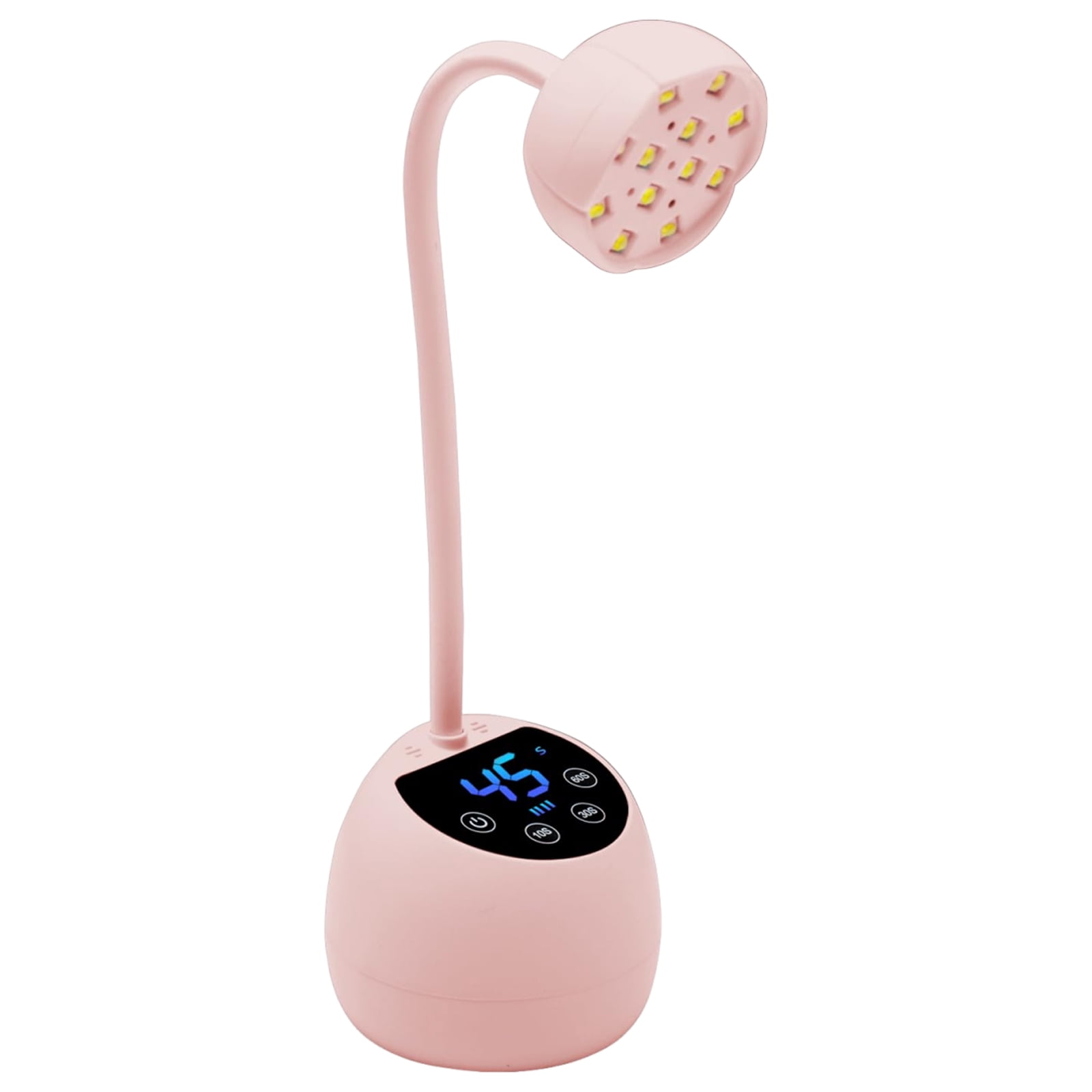 Gooseneck UVS Nails Lamp for Gel Nails Polish Smarts Sensors Nails Light Quick Drying Nails Dryer 3 Timers Auto Sensors