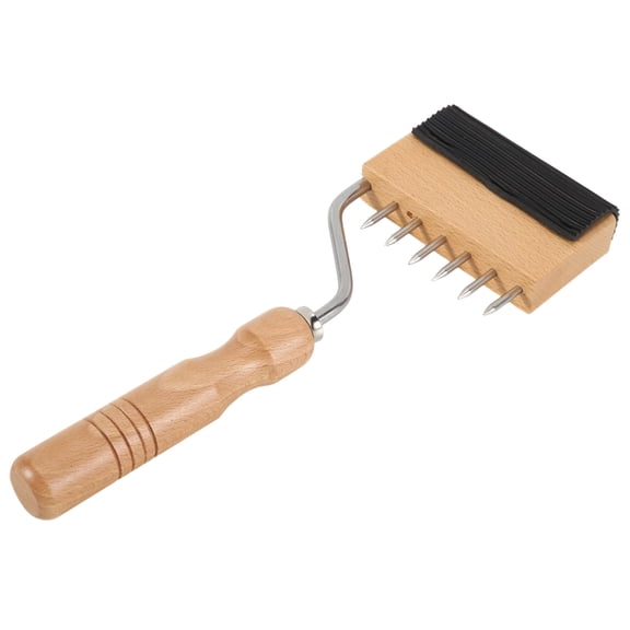 Gooseneck Webbing Stretcher Upholstery Tool, Wood Handle Webbing Puller Stretcher, Carpet Canvas Webbing Stretching Tool