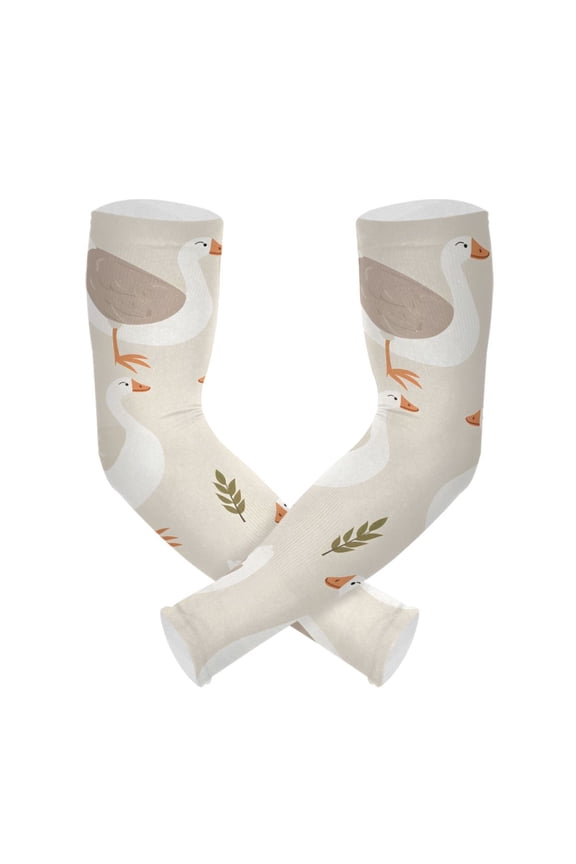 Gooses Gardening Sleeves UV Sun Protection Cooling Arm Sleeves Anti-Scratch Farmers Sleeves for Women Men