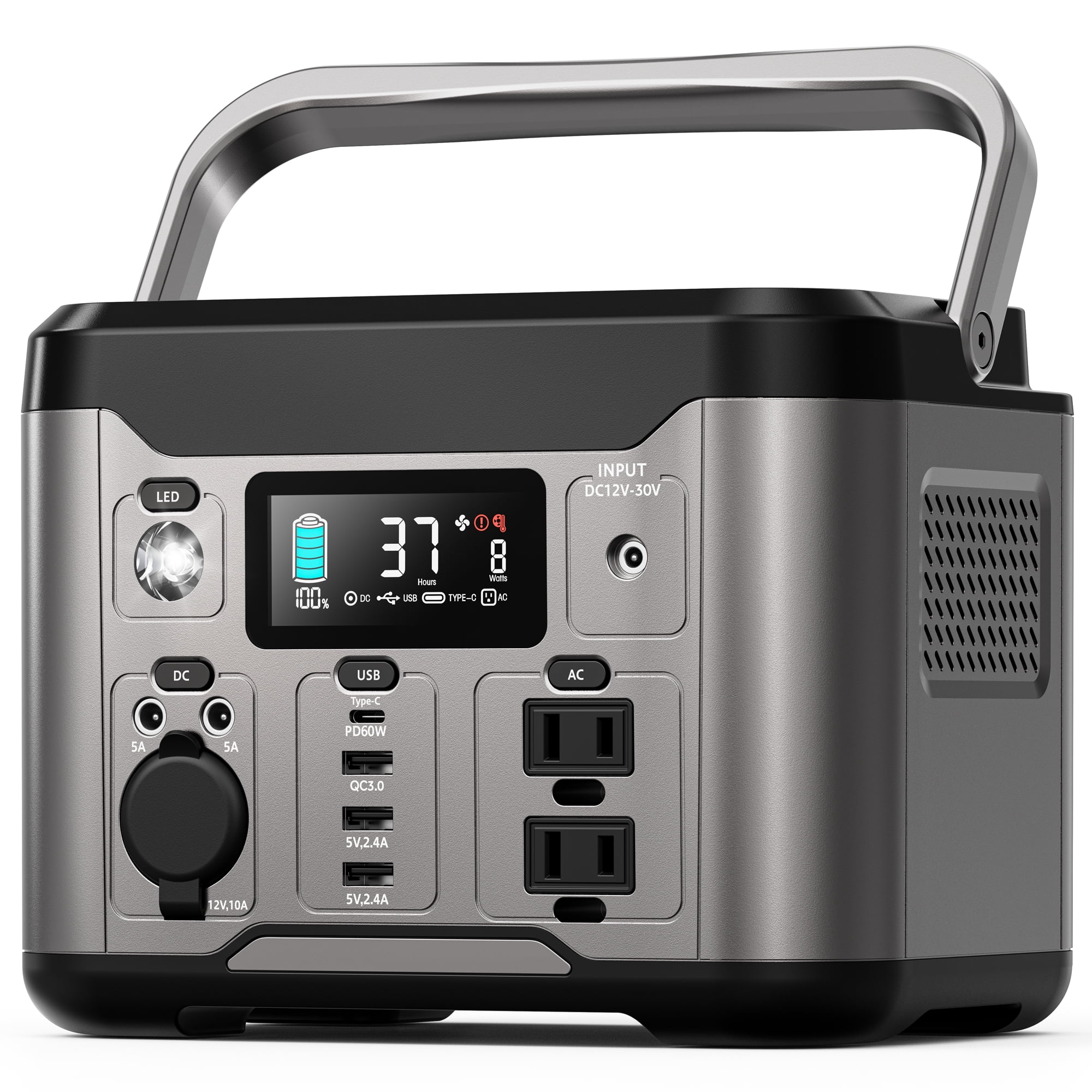 Goosiay 300W 296Wh Portable Power Station Battery with 60W PD and