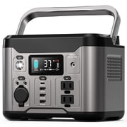 Goosiay 300W 296Wh Portable Power Station Battery with 60W PD and Pure Sine Wave AC Outlet , Gray