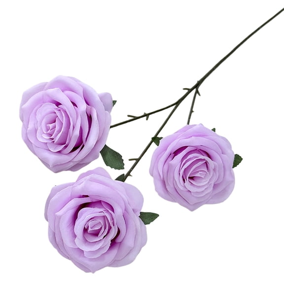 Goowood 18 Inch Real Touch Artificial Red Rose Faux Silk Flower Single Stem for Wedding Bouquet Centerpieces Home Decor Anniversary Valentine Gift Lifelike Floral