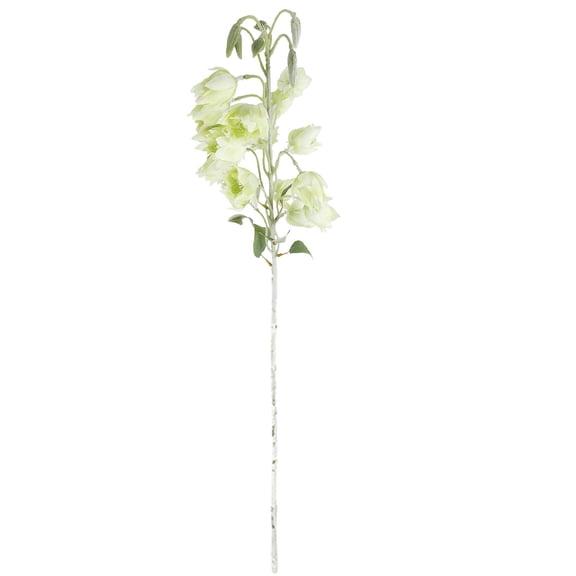 Goowood Artificial Dendrobium Orchid Flowers for Wedding and Home Decor, Elegant Violet-Blue Wind Bell Orchid for Living Room Centerpieces, Table Arrangements, and Special Events
